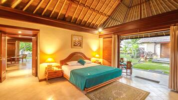 Deluxe-Zimmer, Gartenblick, zum Garten hin | Hochwertige Bettwaren, Select-Comfort-Betten, Minibar, Zimmersafe