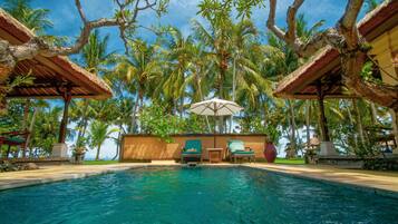 Two Bedroom Pool Villa | Premium bedding, Select Comfort beds, minibar, in-room safe