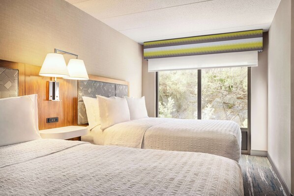 Down comforters, desk, iron/ironing board, free WiFi