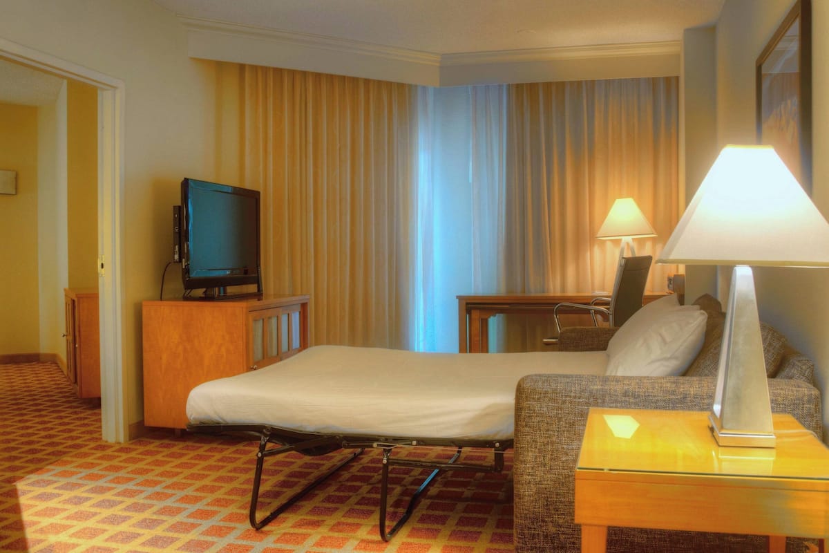 Premium bedding, down comforters, pillowtop beds, minibar