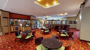 Buffet breakfast for a fee on weekends