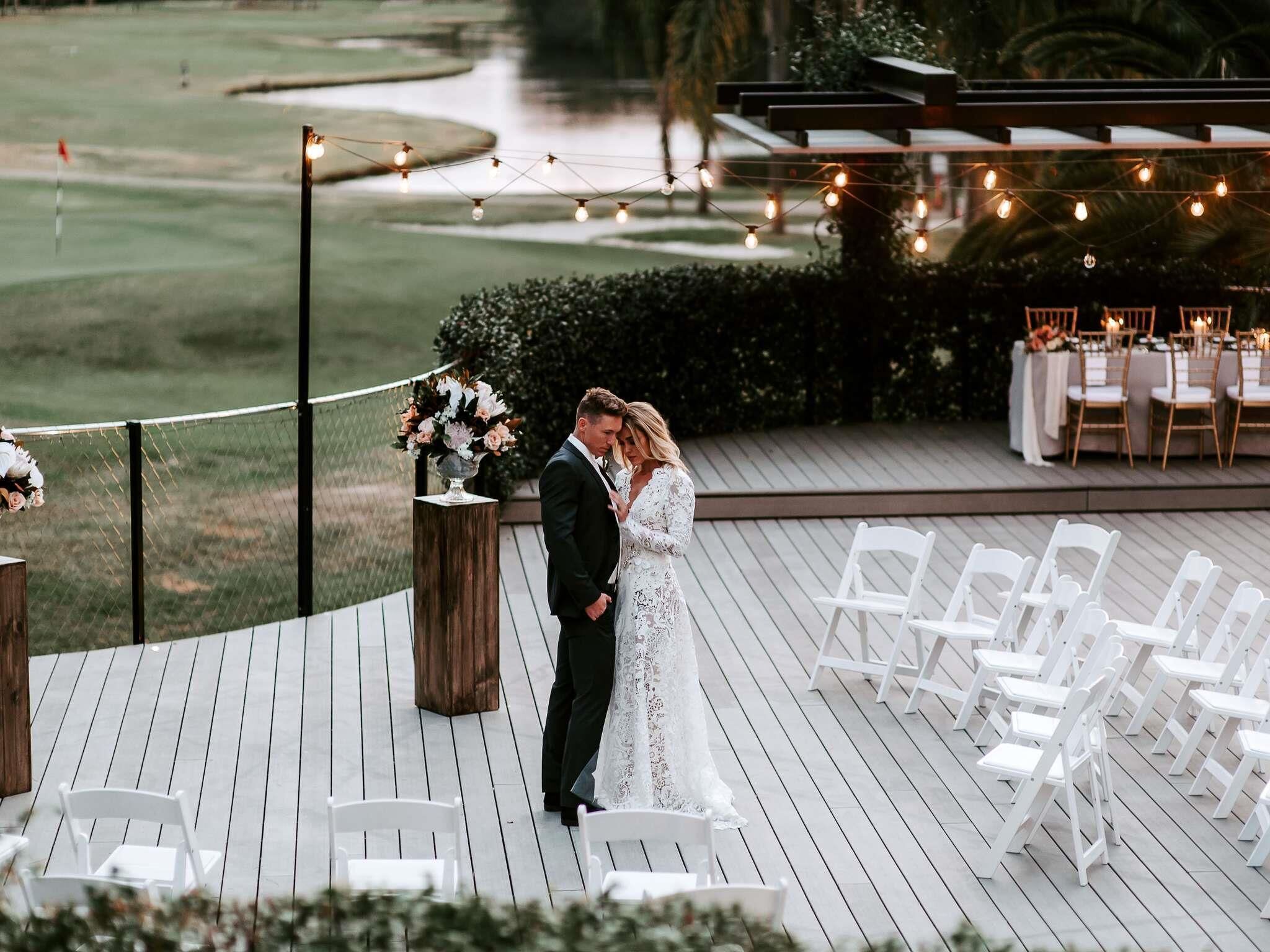 Indoor wedding