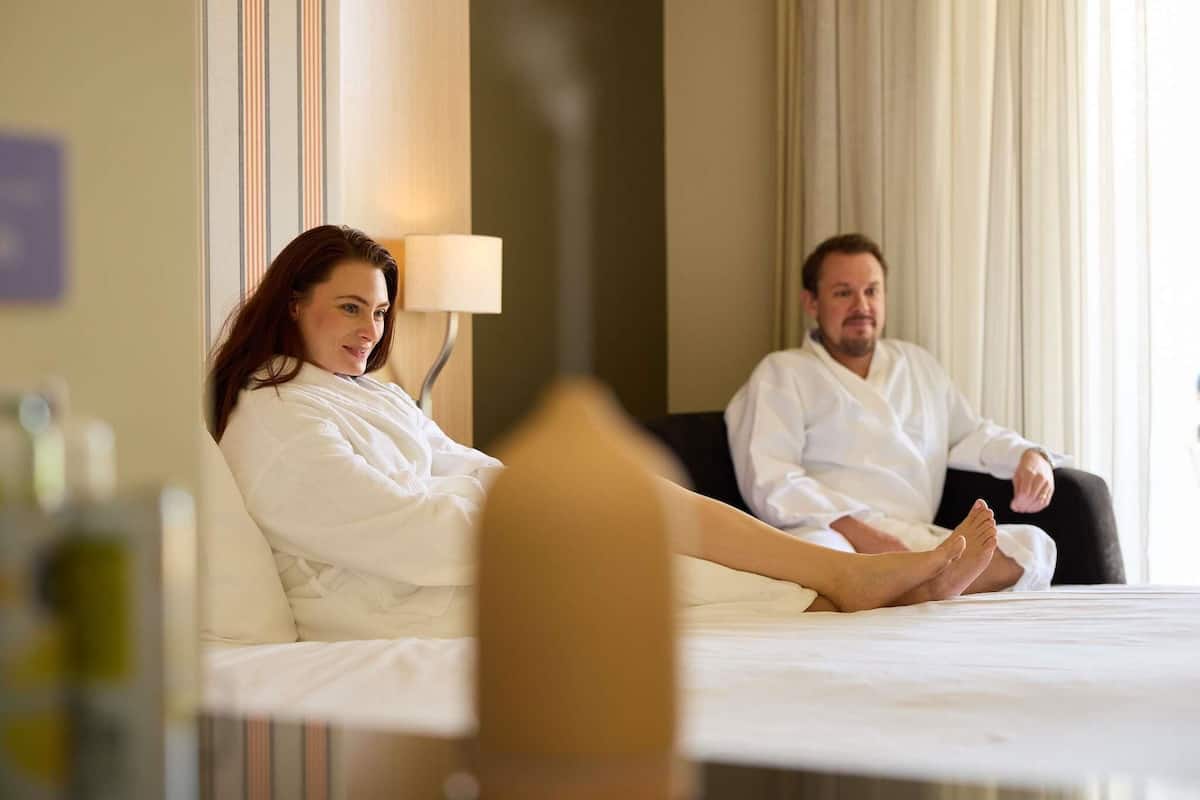 Privilege King Room | In-room safe, desk, soundproofing, iron/ironing board