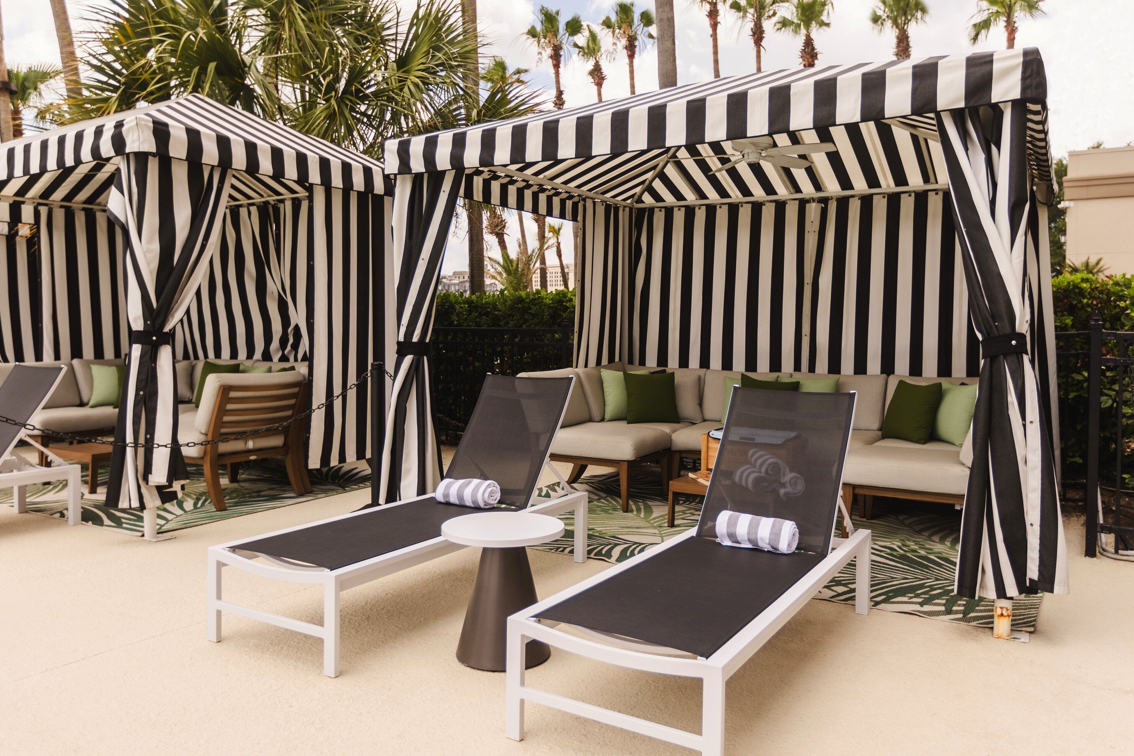 outdoor pool, pool cabanas (surcharge), pool umbrellas