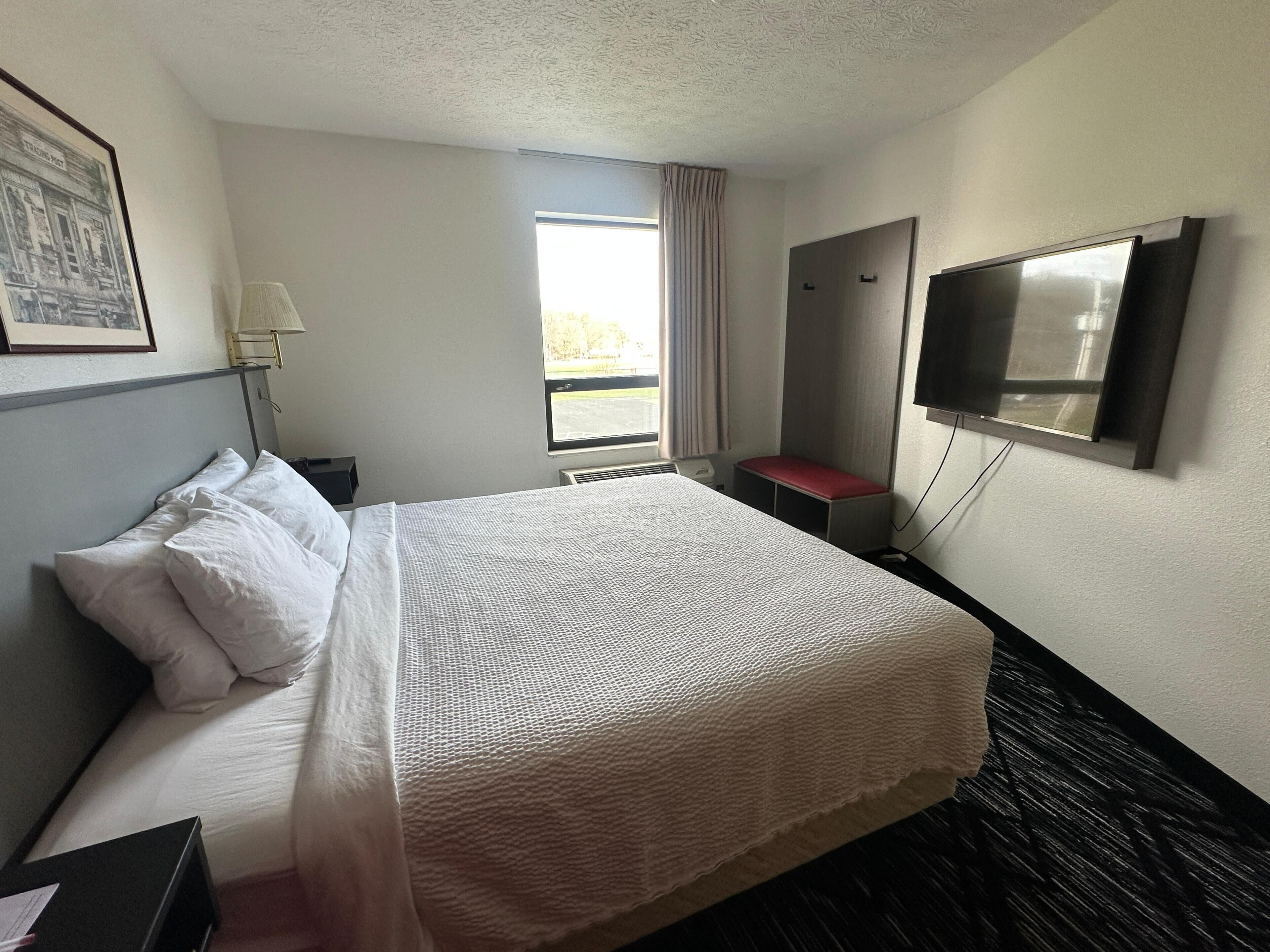 Suite, 1 cama de matrimonio grande | Escritorio, tabla de planchar con plancha, cunas gratuitas