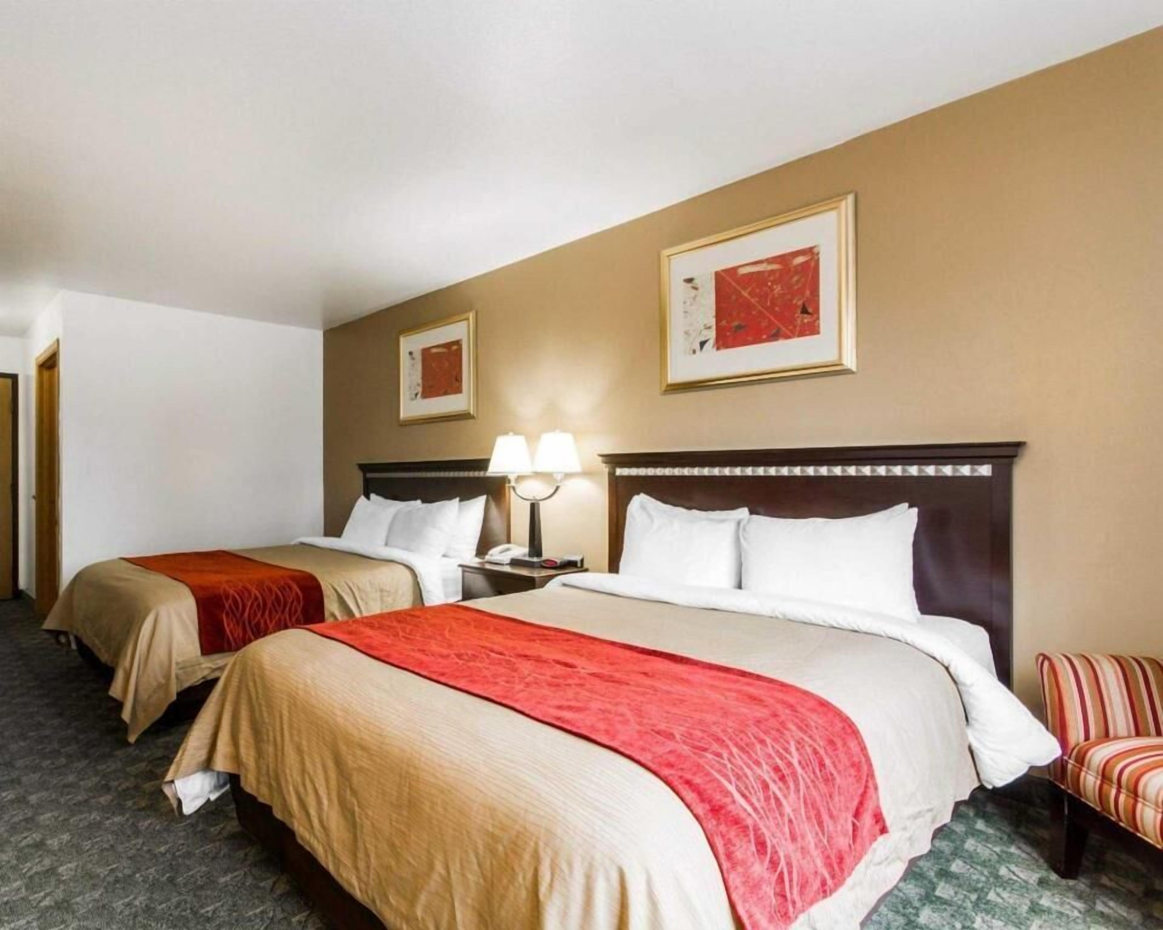 Premium bedding, in-room safe, desk, blackout drapes