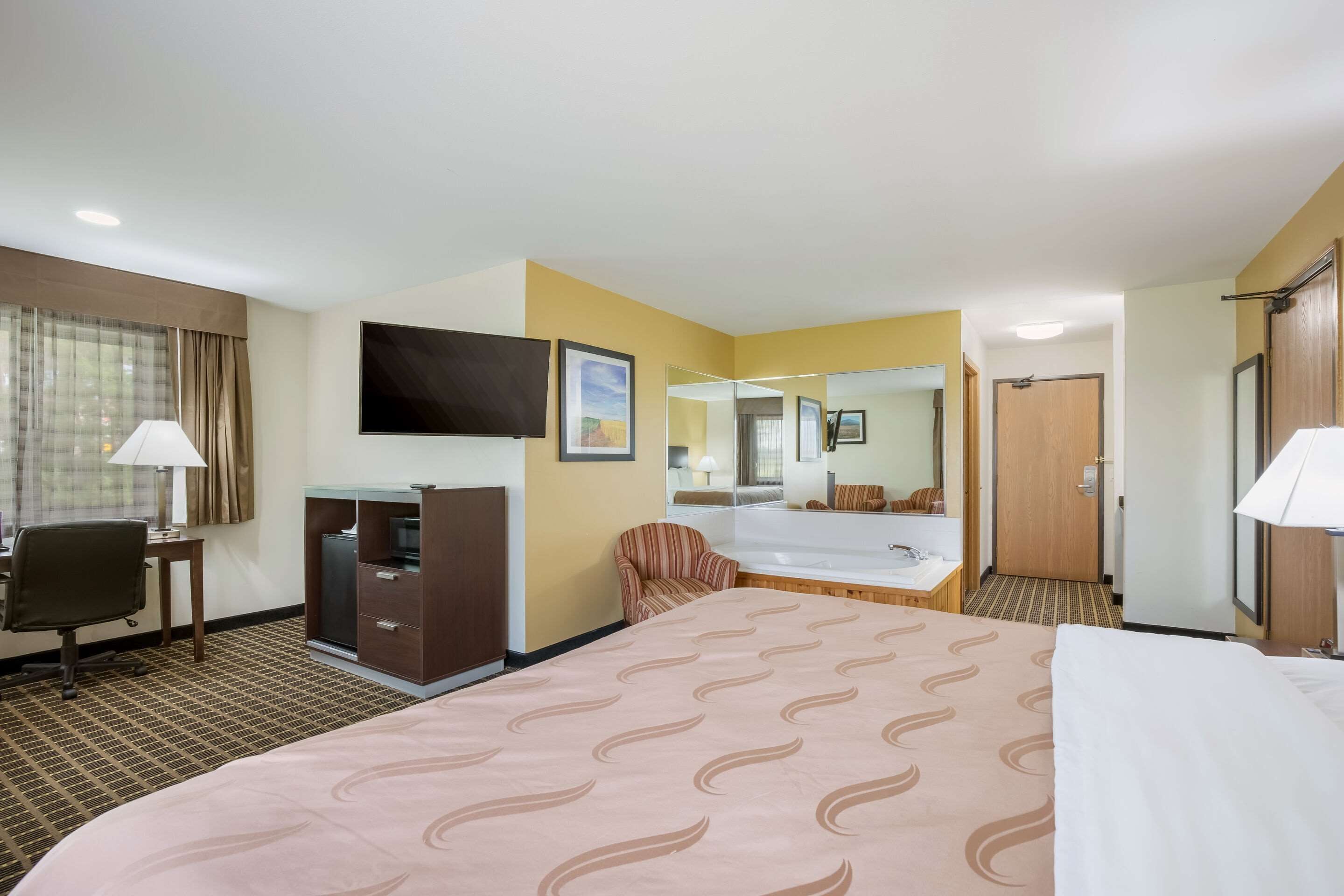 premium bedding, in-room safe, desk, blackout curtains