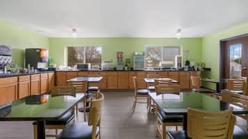 Free buffet breakfast