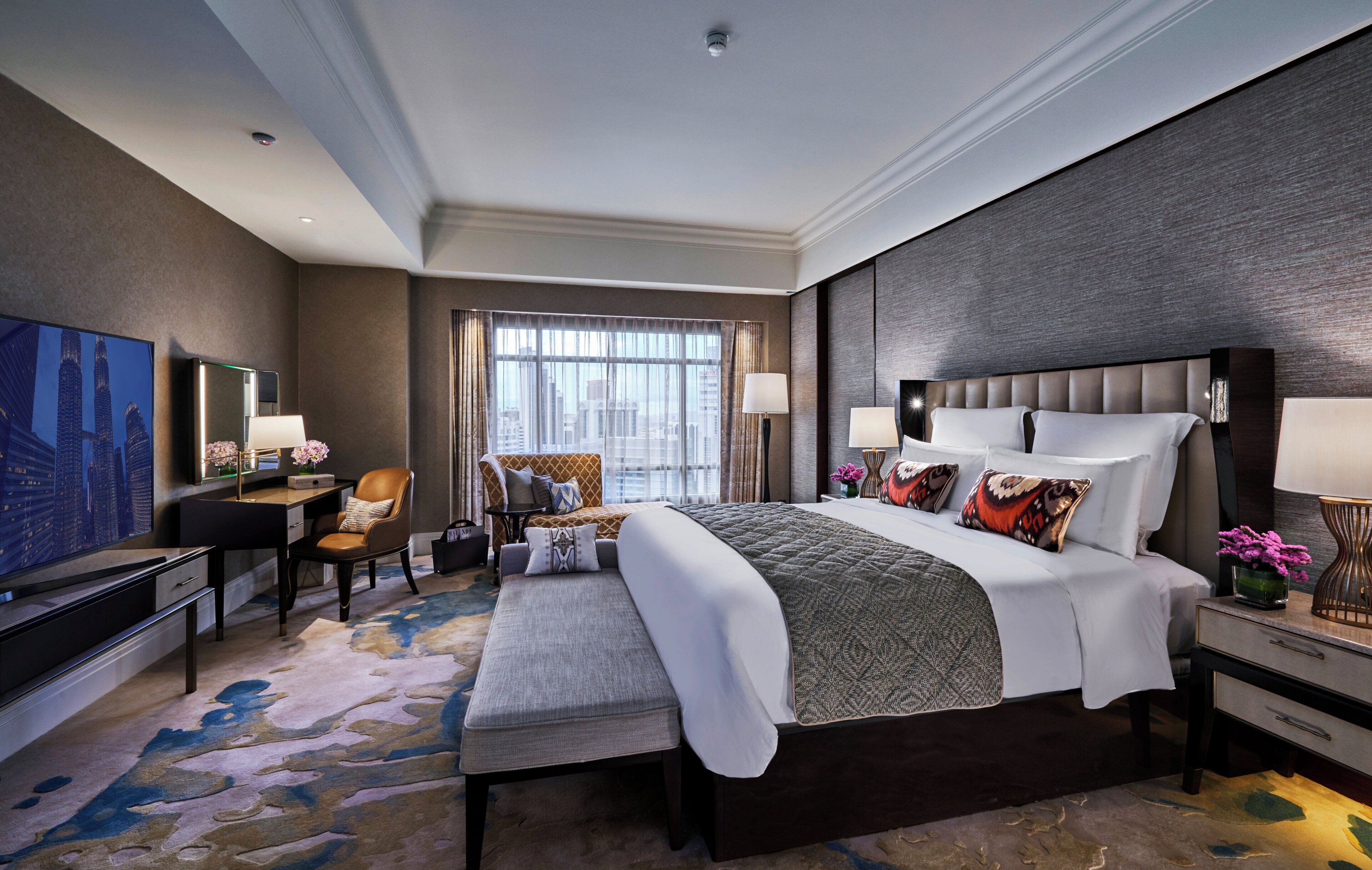 Presidential Suite, Multiple Beds | Premium bedding, down comforters, minibar, in-room safe