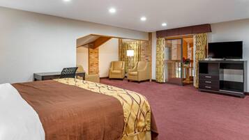 In-room safe, desk, blackout curtains, iron/ironing board