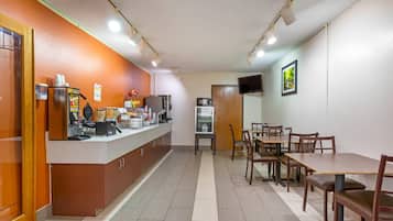 Free continental breakfast