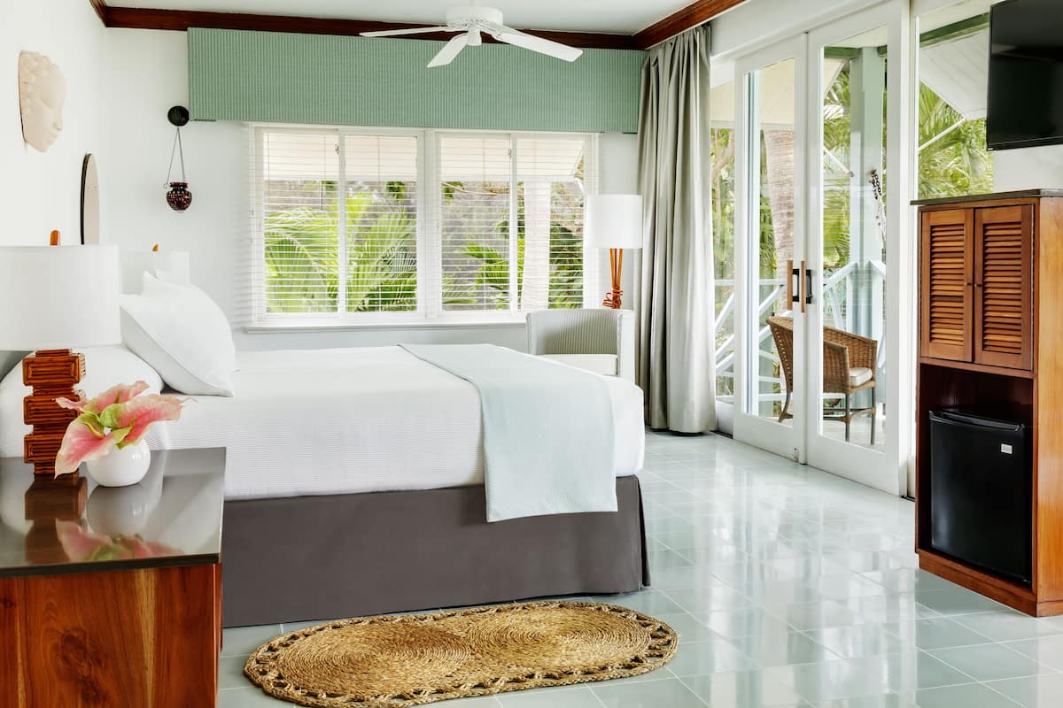 Ropa de cama de alta calidad y minibar