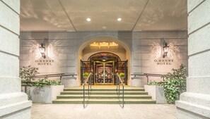 Entrée de l’hébergement 