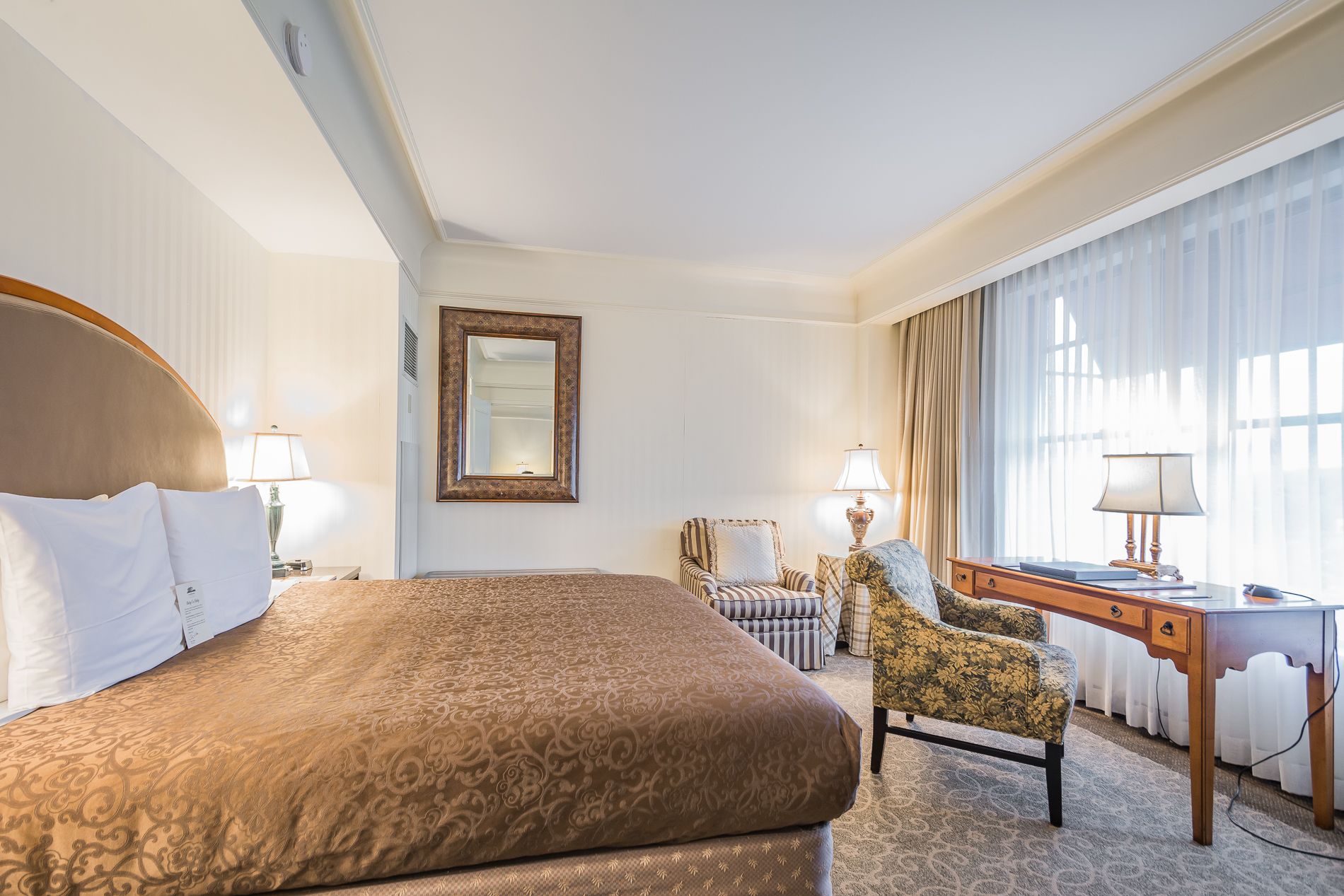 junior suite, 1 king bed with sofa bed (porter sleeping suite) | egyptian cotton sheets, premium bedding, in-room safe, desk