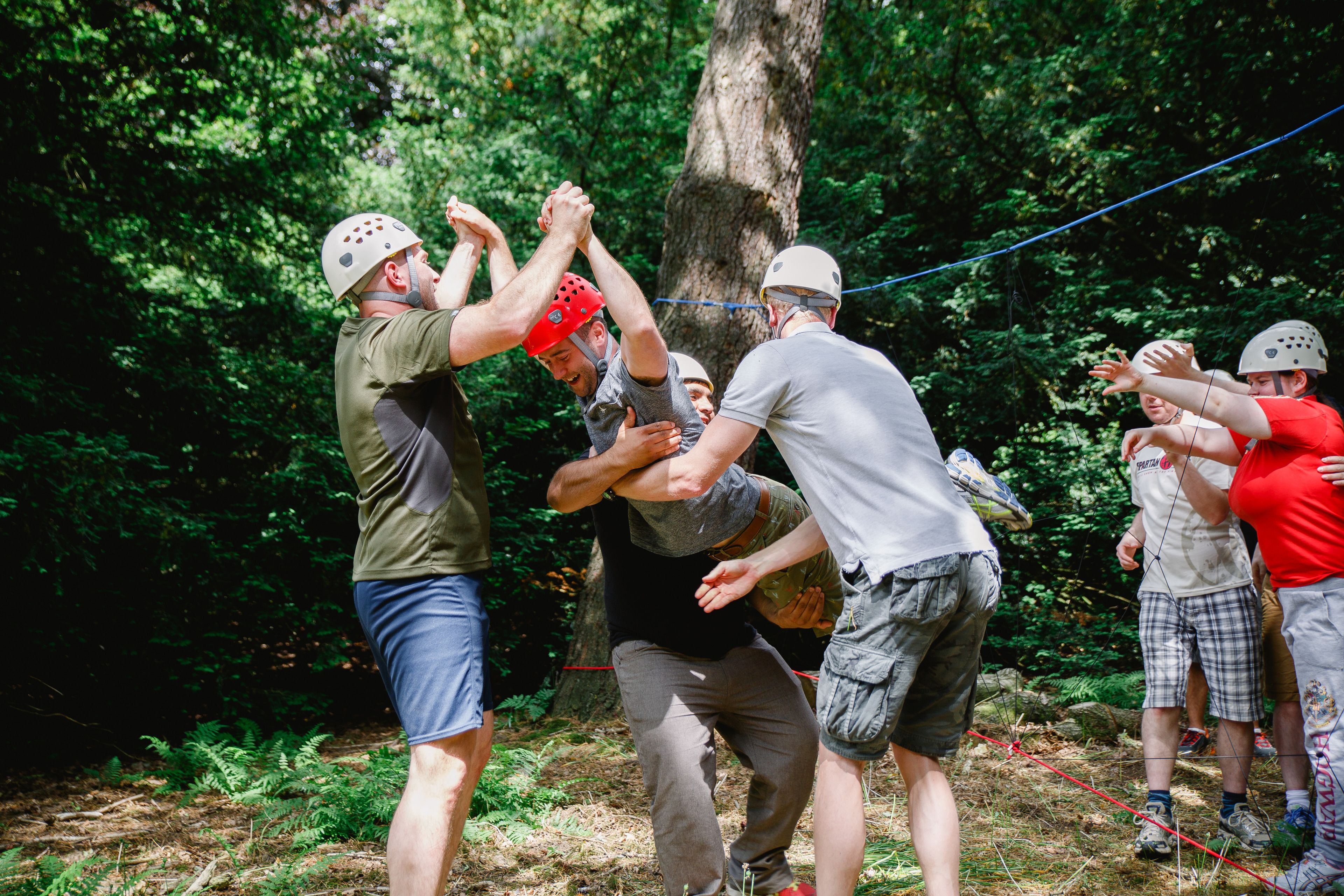 ropes course (team building)