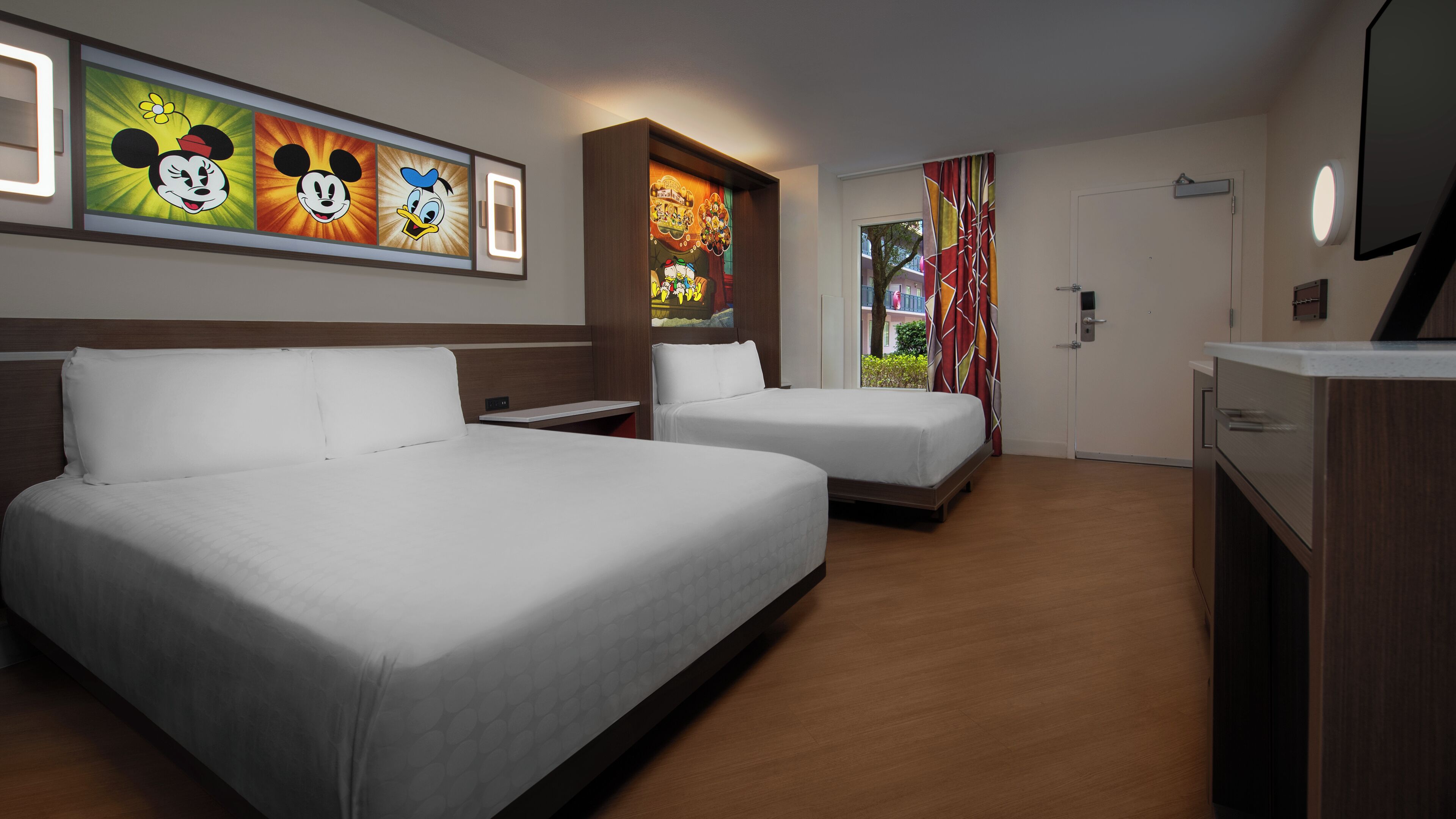 Preferred Room. Wheelchair accessible with roll-in shower and option for hearing accessibility. 1 qu | In-room safe, blackout drapes, iron/ironing board, free WiFi