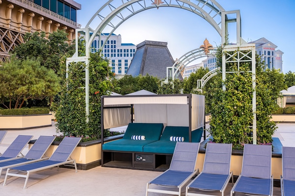 Seasonal outdoor pool, pool cabanas (surcharge), pool loungers