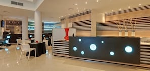 Quiosque de check-in/check-out