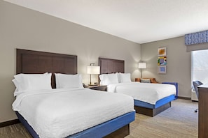 Room, 2 Double Beds, Non Smoking | In-room safe, iron/ironing board, free cribs/infant beds, free WiFi