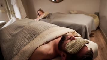 Sauna, steam room, body treatments, aromatherapy, hot stone massages