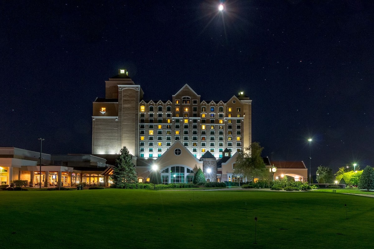 front of property – evening/night