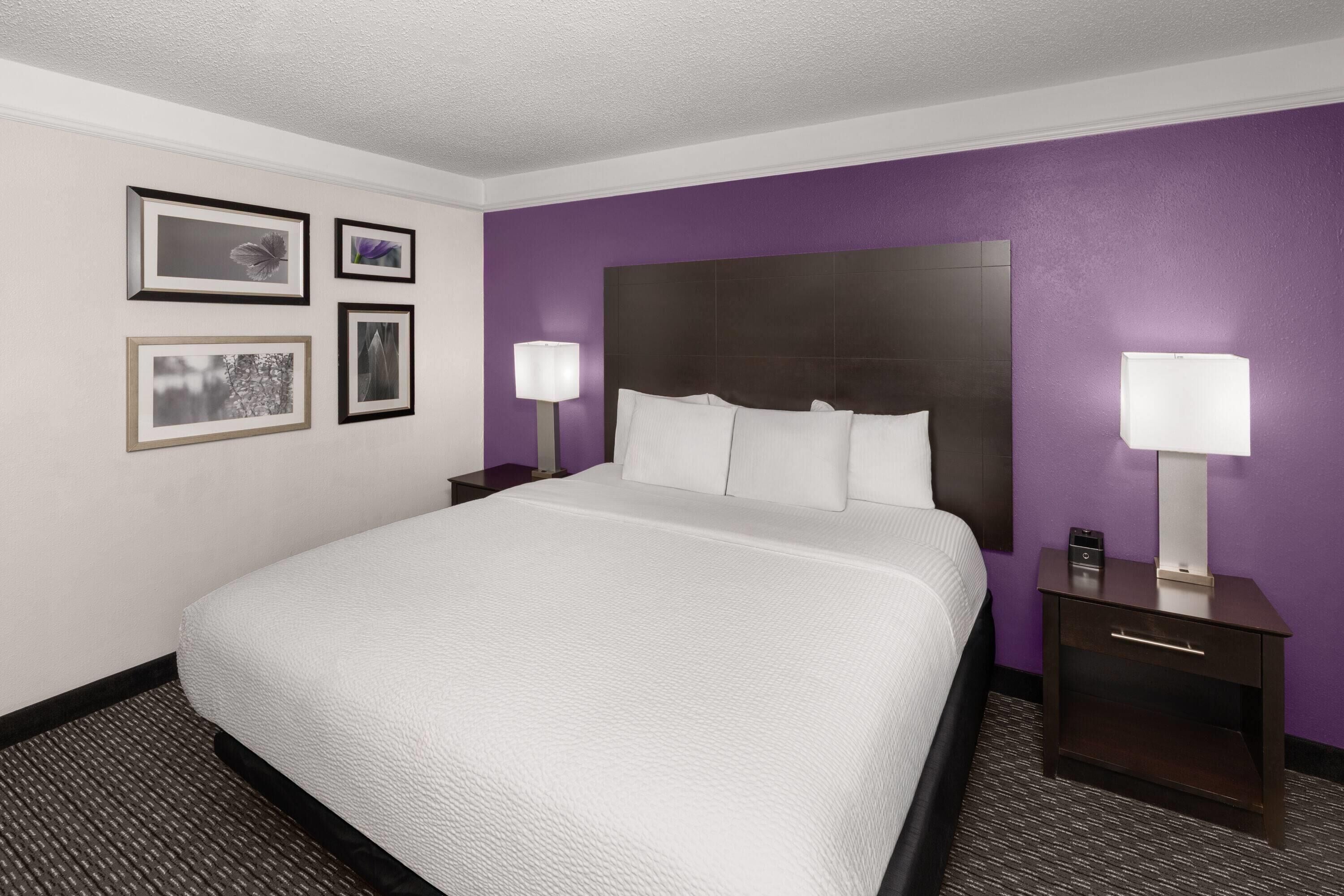 Room, 1 King Bed, Accessible, Non Smoking (Mobility,Hearing,Tub w/Grab Bars) | Premium bedding, pillowtop beds, desk, laptop workspace