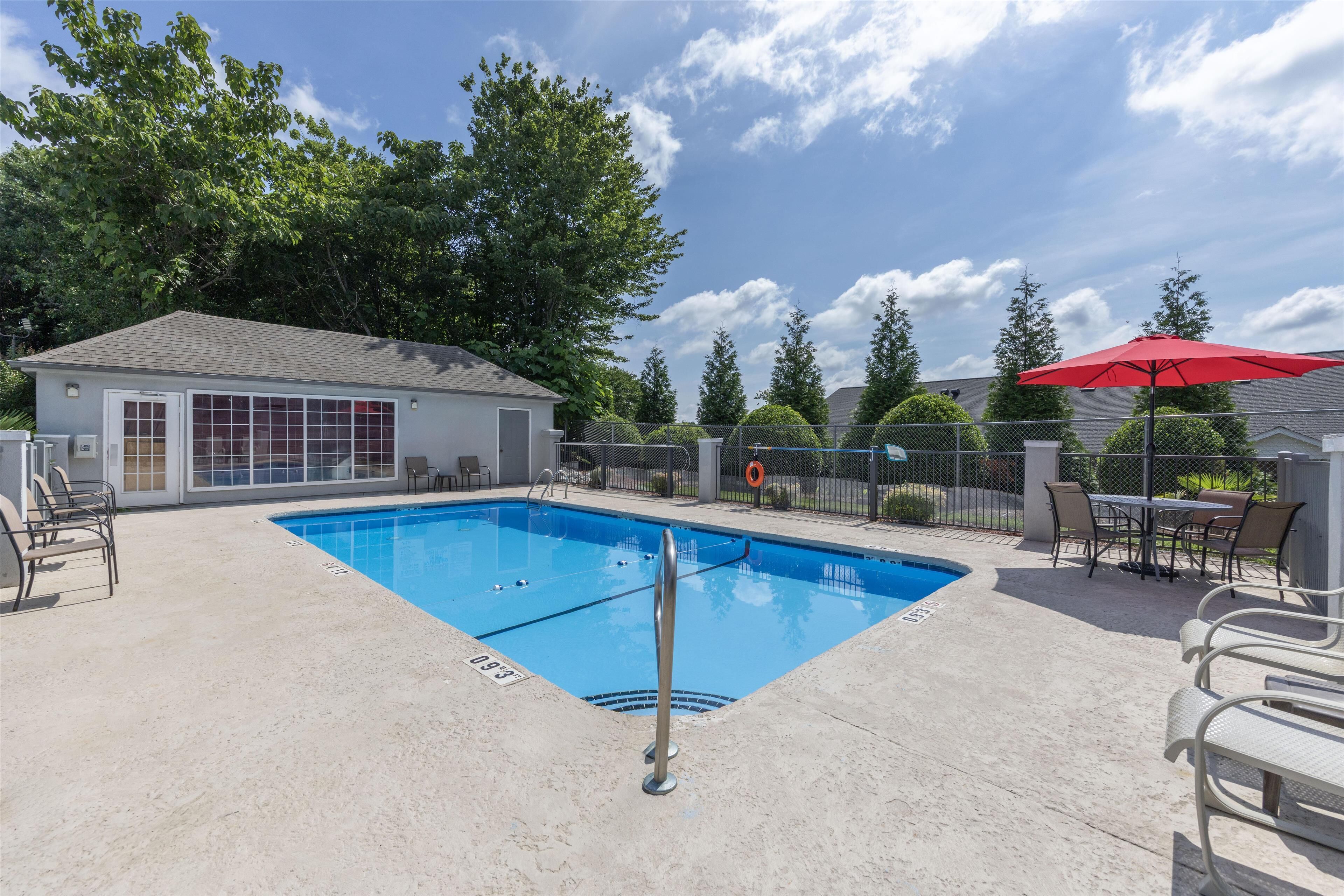 Seasonal outdoor pool