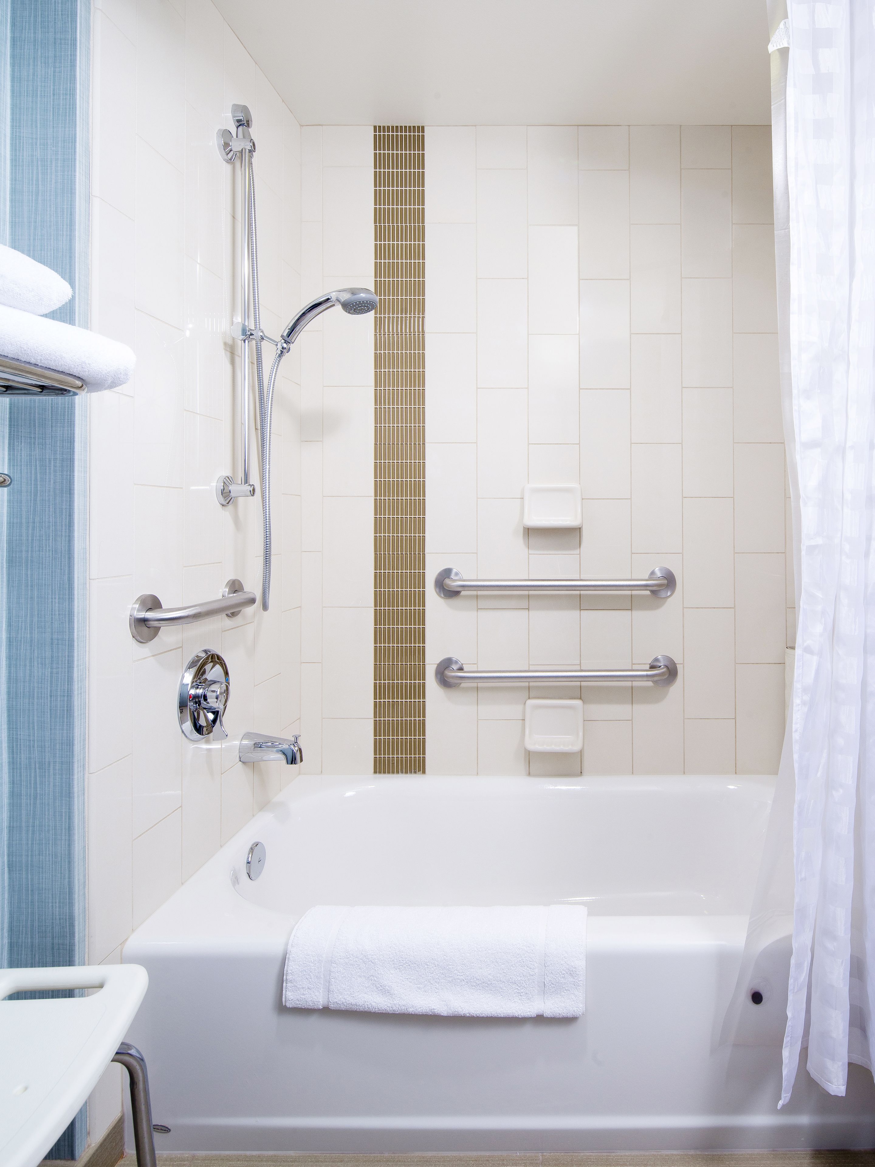 room, 1 king bed, accessible, bathtub | bathroom | designer toiletries, hair dryer, towels