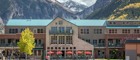 Fassade der Unterkunft