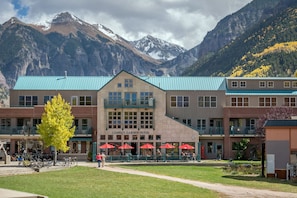 Façade de l’hébergement