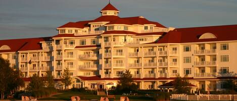 Façade de l’hébergement - soirée/nuit