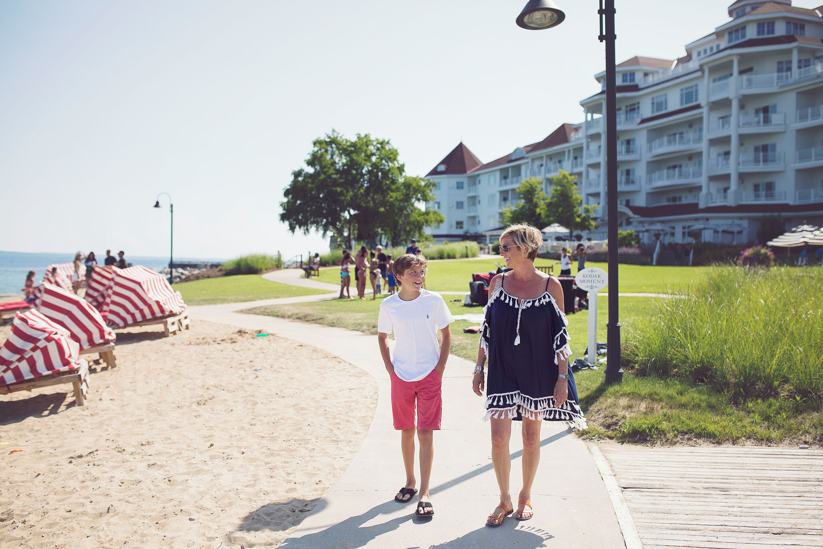 Plage privée