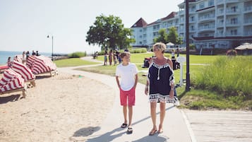 Plage privée
