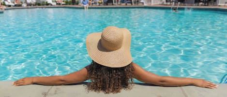 Seasonal outdoor pool