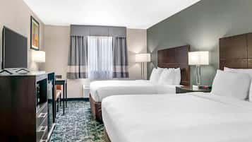 Iron/ironing board, free WiFi, bed sheets, alarm clocks