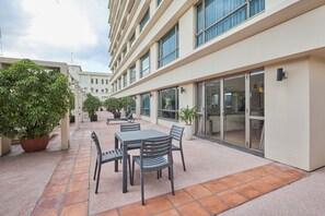 Club Suite, 1 Bedroom, City View | Terrace/patio