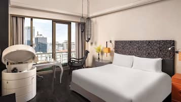 1 dormitorio, ropa de cama de alta calidad, minibar y caja fuerte