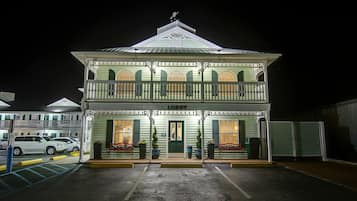 Front of property – evening/night