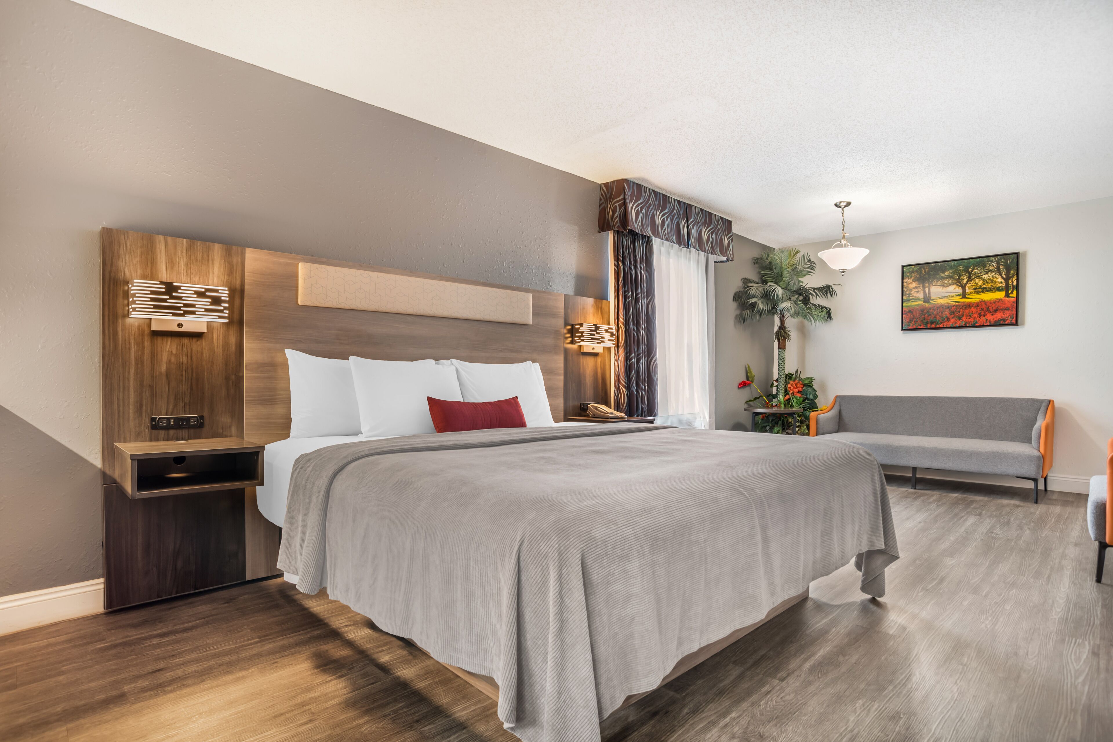 Standard Room, 1 King Bed, Non Smoking | Premium bedding, individually decorated, individually furnished, desk