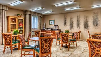 Kontinental frokost er inkludert hver dag