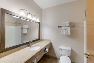 Standard Room, 1 King Bed, Non Smoking | Desk, iron/ironing board, free cribs/infant beds, rollaway beds