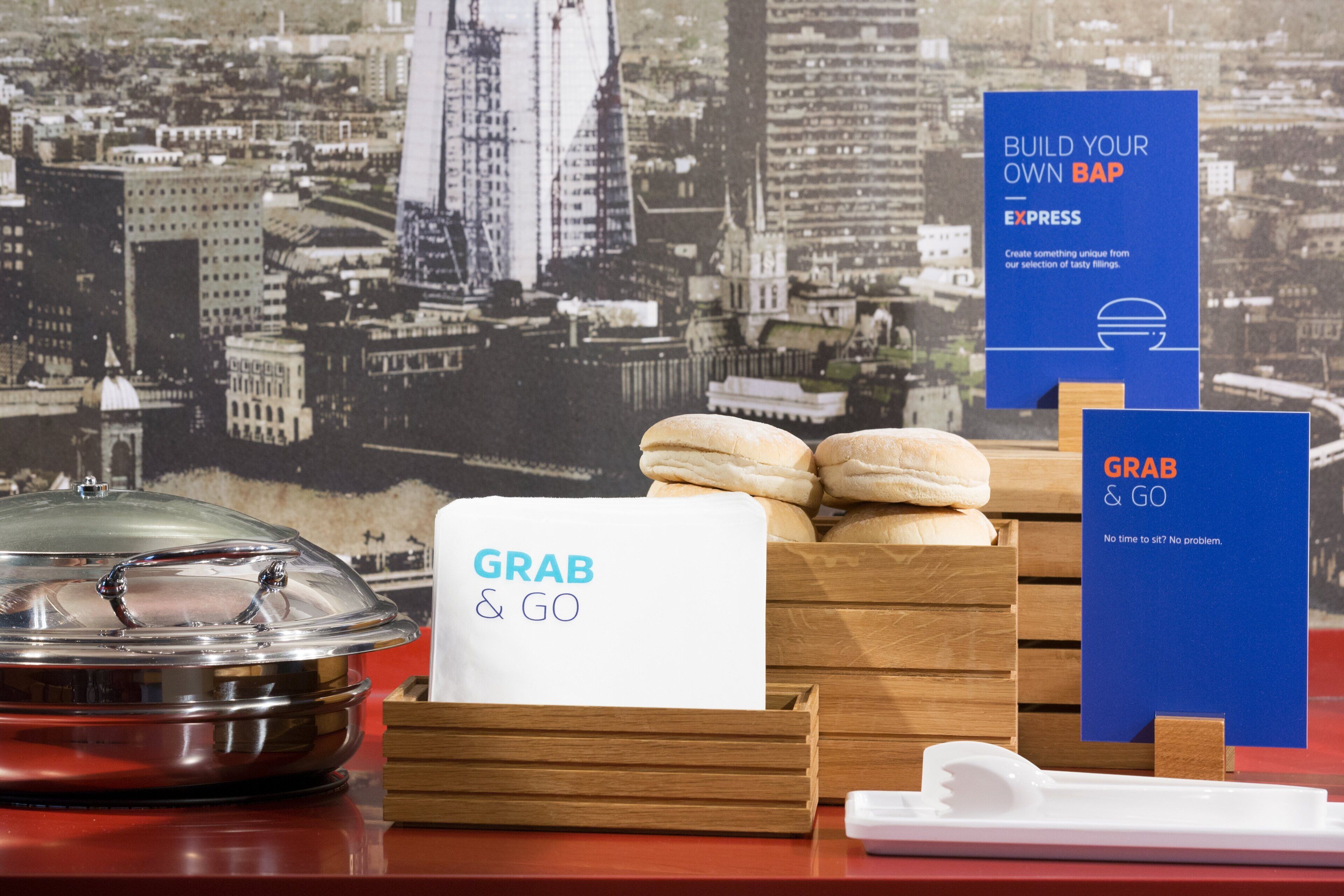 Free daily self-service breakfast 