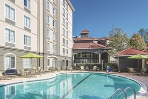 Seasonal outdoor pool