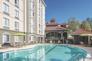 Seasonal outdoor pool