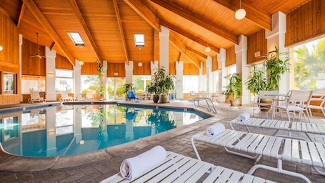 Una piscina techada
