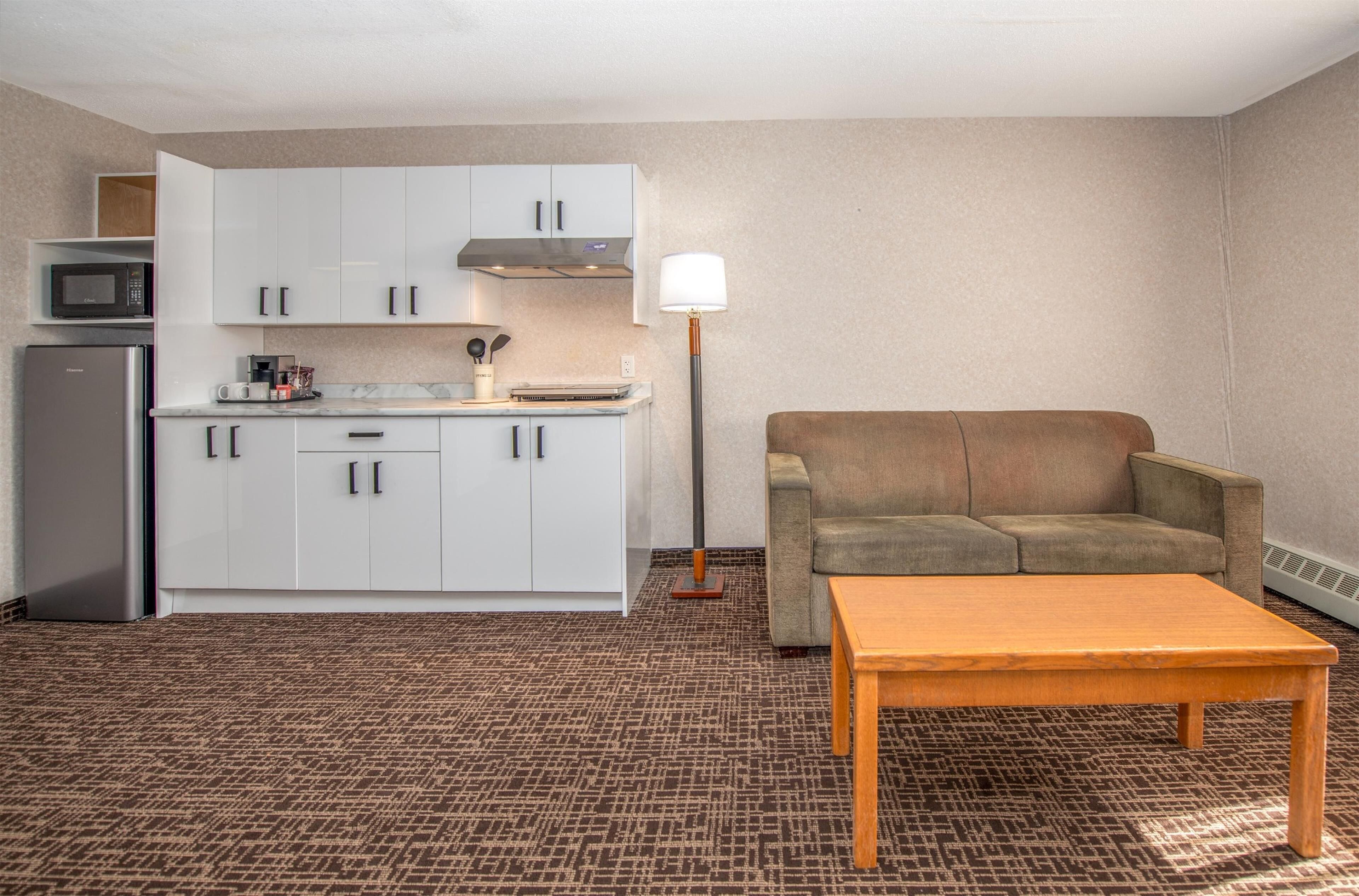 premium bedding, select comfort beds, desk, iron/ironing board