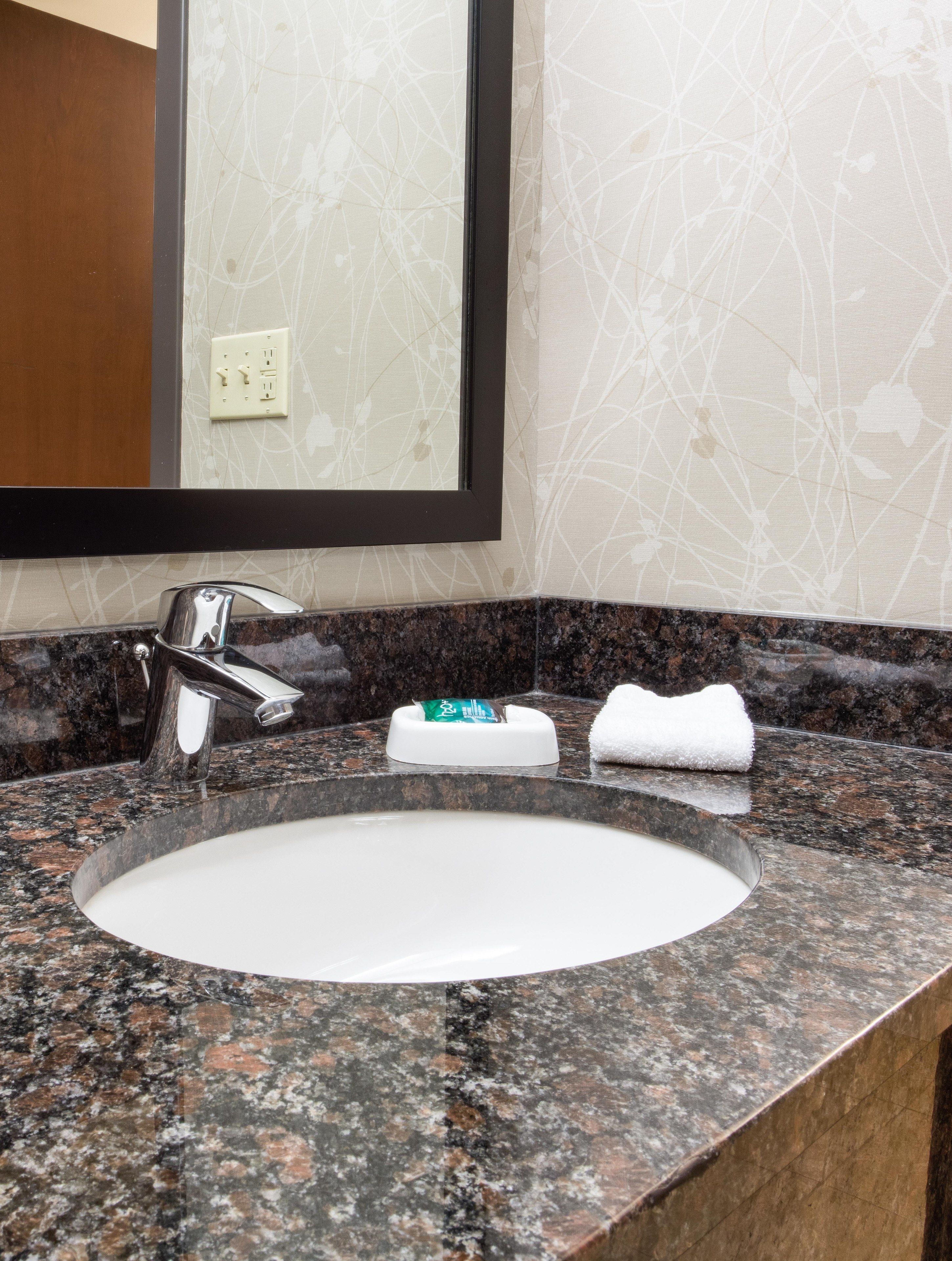 1 bedroom, desk, blackout curtains, iron/ironing board