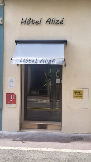 Façade de l’hébergement