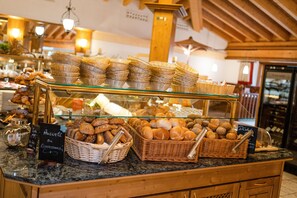 Gratis frukostbuffé varje dag 