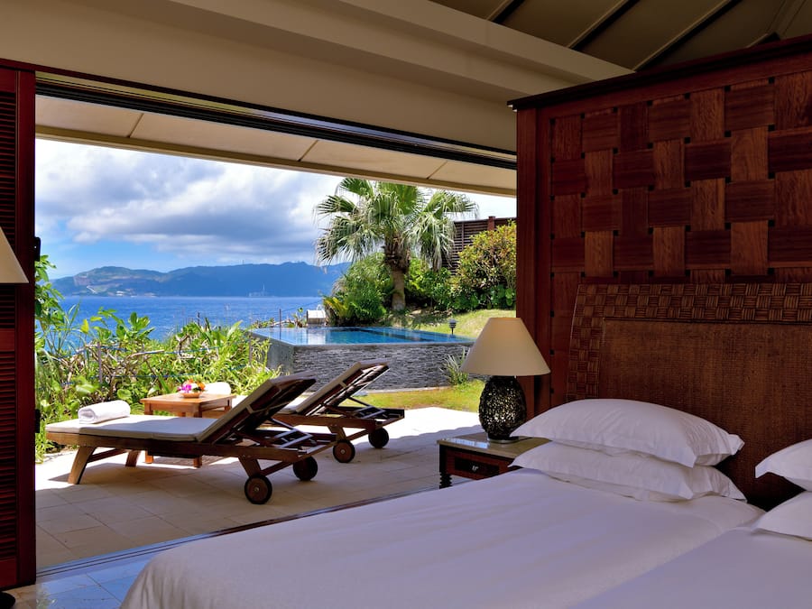 Luxurious Suite Room (Twin), with Private Pool, Lounge access, Non Smoking, Age 13+ Only | Minibar, in-room safe, blackout drapes, iron/ironing board